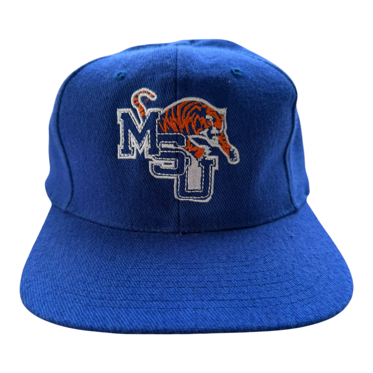 VTG Memphis State University MSU Tigers Embroidered Snapback Hat Cap