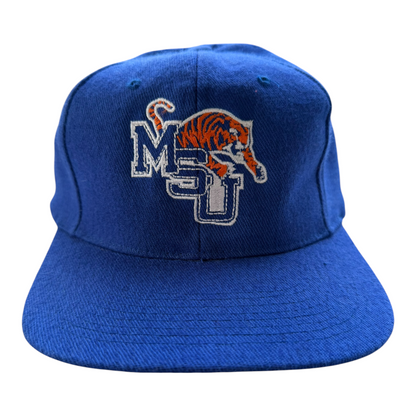 VTG Memphis State University MSU Tigers Embroidered Snapback Hat Cap