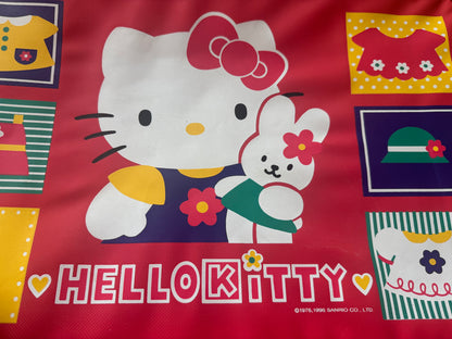 VTG 1995 Hello Kitty Rare Suitcase Collectible Teddy Bear Lock & Keys