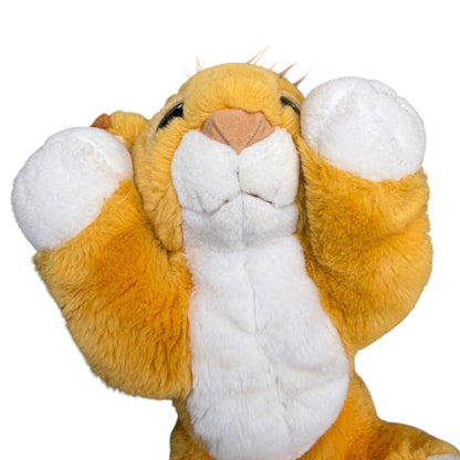 VTG ‘90s Mattel Disney The Lion King Simba Cub Stuffed Animal Toy