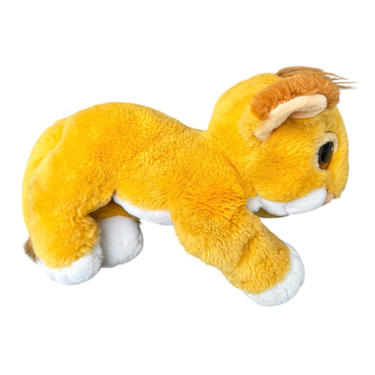 VTG ‘90s Mattel Disney The Lion King Simba Cub Stuffed Animal Toy