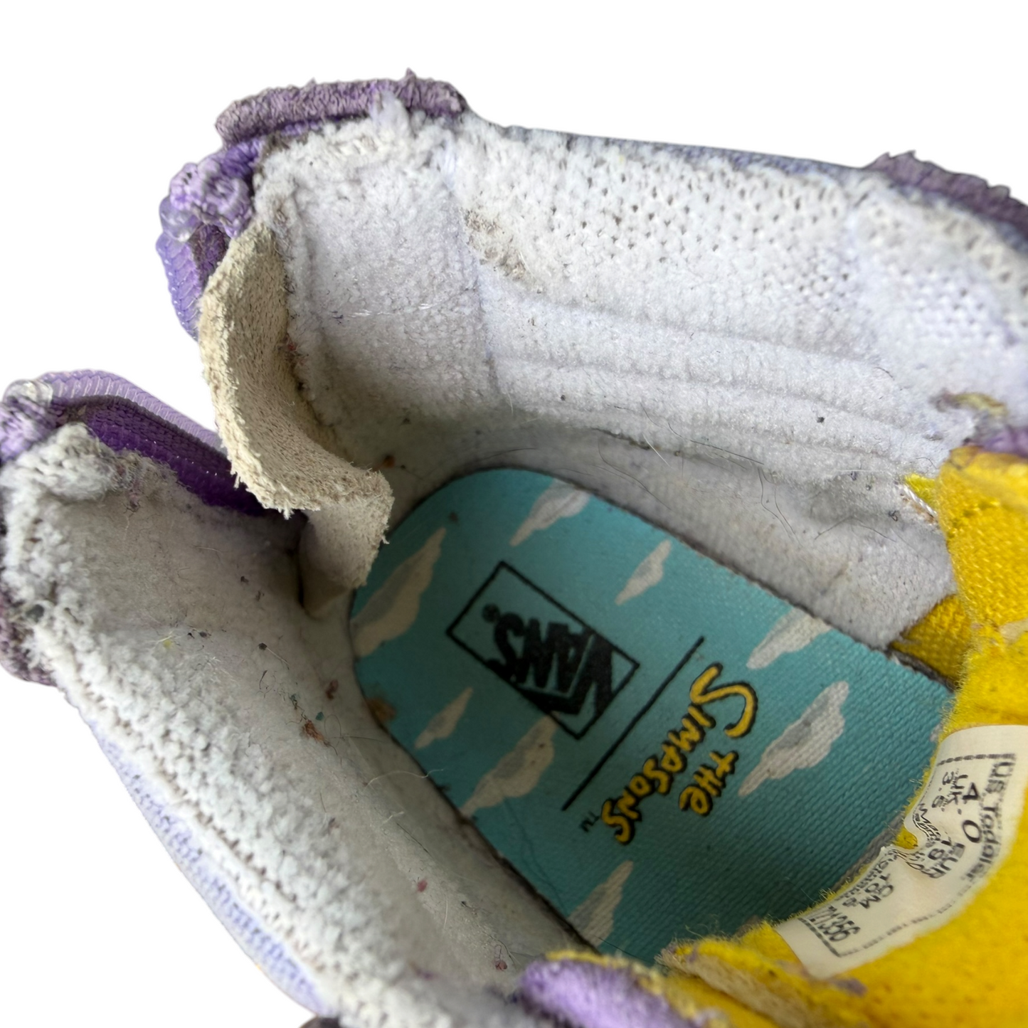 The Simpsons × Vans Sk8-Hi Lisa Simpson For President Toddler Shoes Size: US 4T