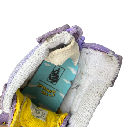 The Simpsons × Vans Sk8-Hi Lisa Simpson For President Toddler Shoes Size: US 4T