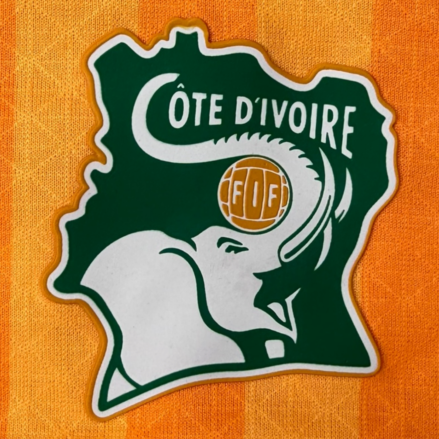 2024-2025 Côte d'Ivoire Ivory Coast Adidas National Home Football Jersey Size: L