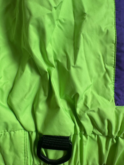 VTG ‘90s Nat Lacen Dermoflex Lightweight Ski Jacket w Hood Colourblock Size: M
