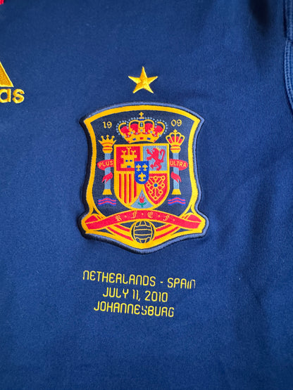 2010 World Cup Spain Adidas National Away Football Jersey Size: M