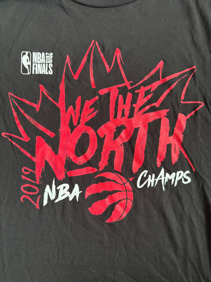Toronto Raptors 2019 NBA Champions We The North Fanatics T-Shirt Size: M