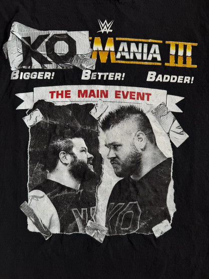 WWE Authentic Kevin Owens KO-Mania III T-Shirt Size: S