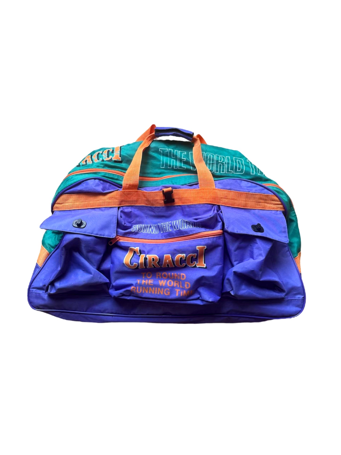 VTG CIRACCI Bag ´90s Holdall Extra Large Gym Bag/ Travel Bag