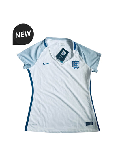 2016-18 England Women’s Nike Home National Football Jersey Size: M
