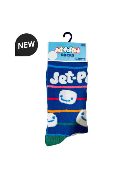 Jet-Puffed Crew Socks