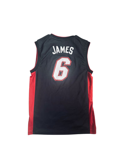Miami Heat Lebron James #6 2010-11 Adidas Home Swingman Jersey Size: S