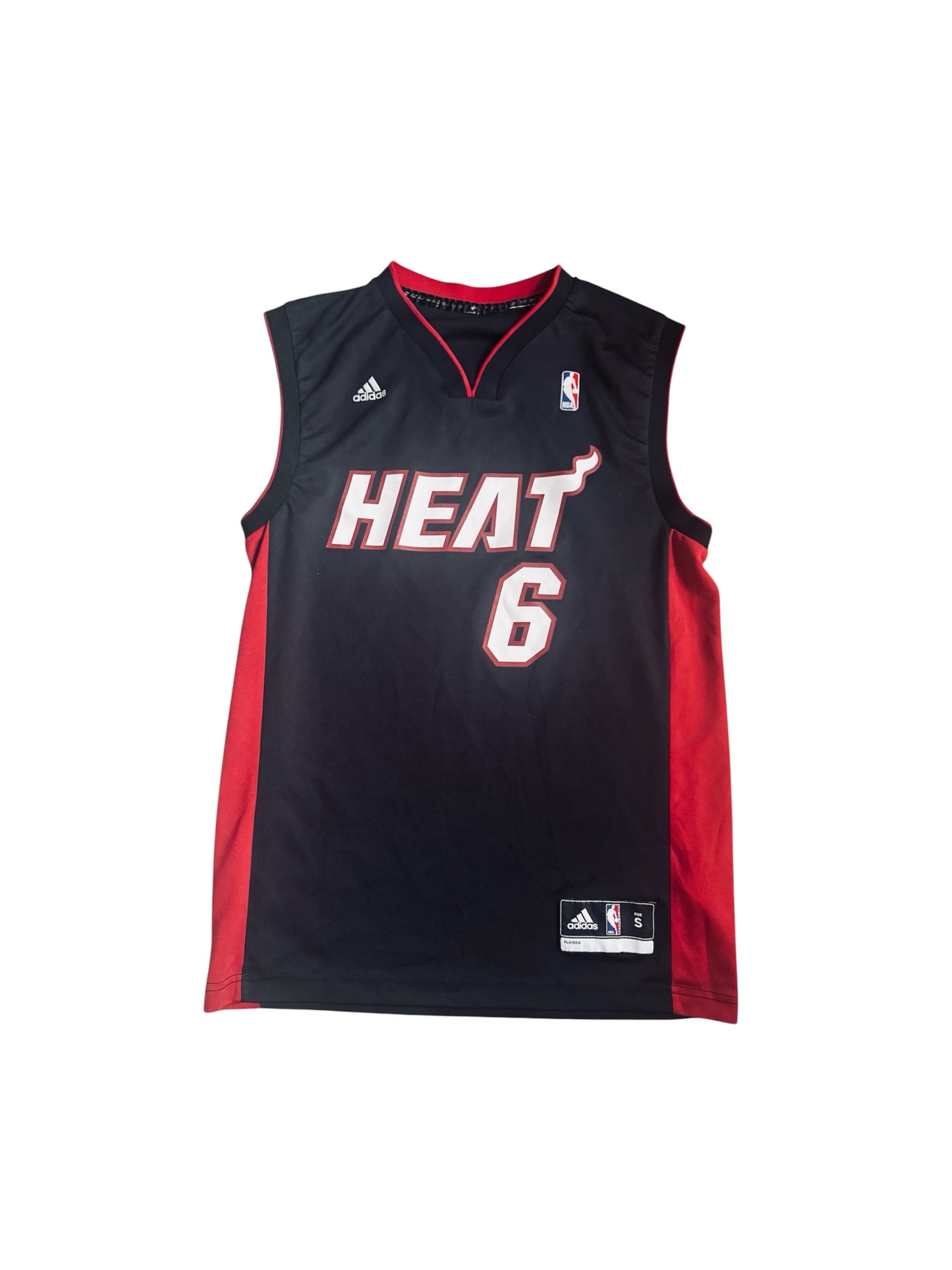 Miami Heat Lebron James #6 2010-11 Adidas Home Swingman Jersey Size: S