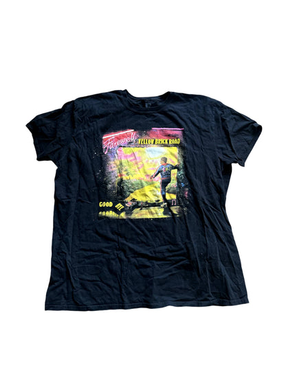 Elton John Farewell ‘19 Yellow Brick Road Tour Concert Black T-Shirt Size: XXL