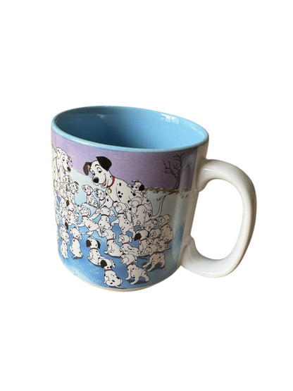 VTG '90s 101 Dalmatians + Cruella de Vil Disney Store Exclusive Coffee Mug