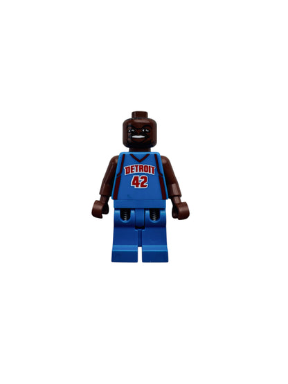 LEGO Sports Minifigure NBA Jerry Stackhouse #42 Detroit Pistons