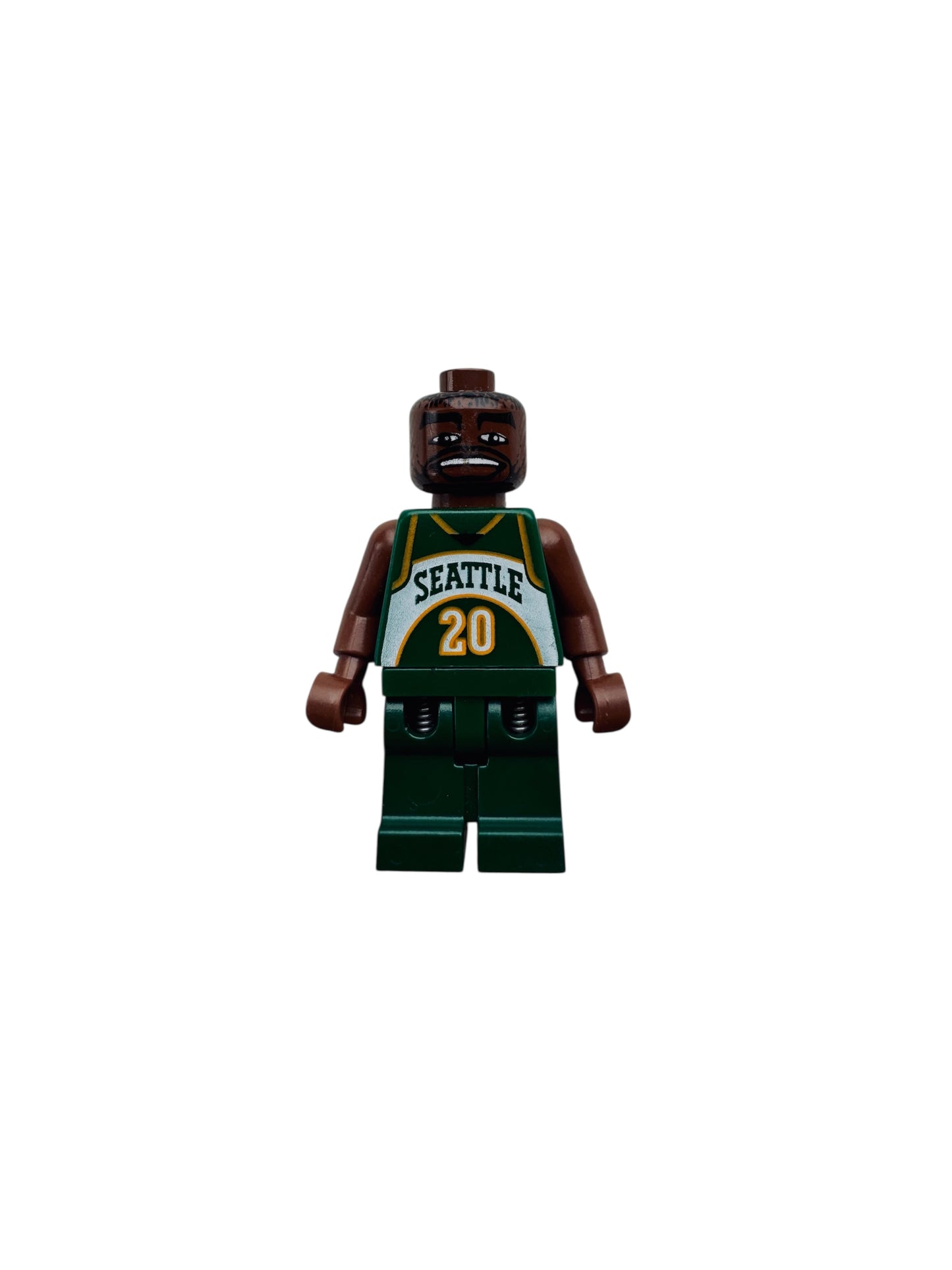 LEGO Sports Minifigure NBA Gary Payton #20 Seattle SuperSonics
