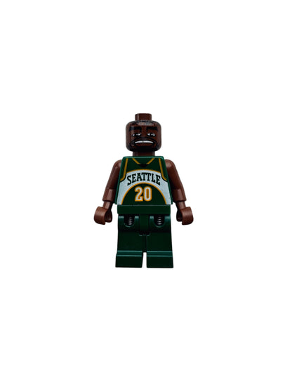 LEGO Sports Minifigure NBA Gary Payton #20 Seattle SuperSonics