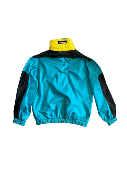 VTG Schneider Fabric Entrant Lightweight Ski Jacket w Hood Colorblock Size: 50