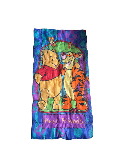 VTG '90s Disney Winnie the Pooh Tigger Best Friends Sleeping Bag