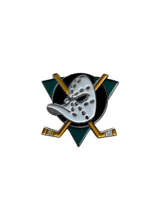 Anaheim Mighty Ducks NHL Retro Enamel Lapel Pin 1.5cm
