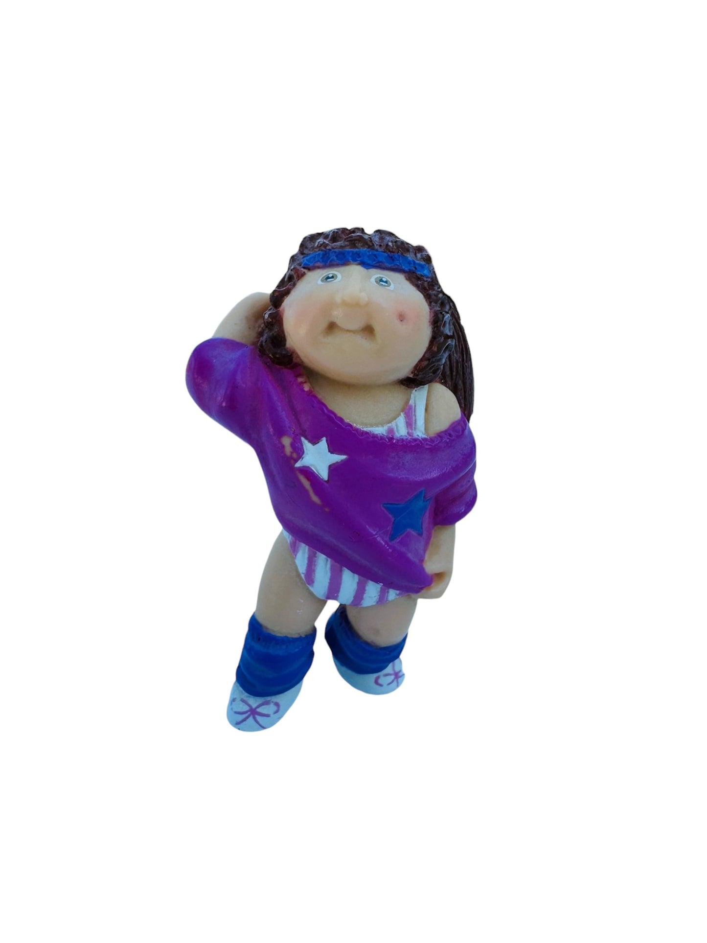 VTG '80s Cabbage Patch Kids PVC Sports Figurines Lot 2.5"
