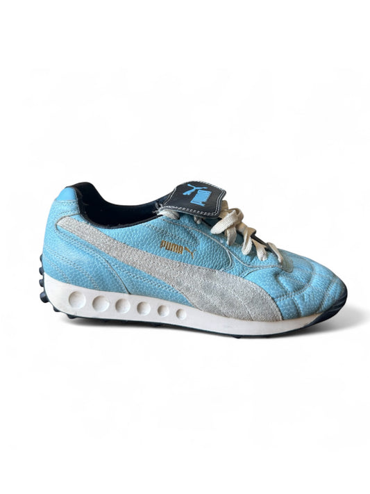 VTG ‘90s/‘00s Puma Avanti Retro Baby Blue Men’s Sneakers US 7