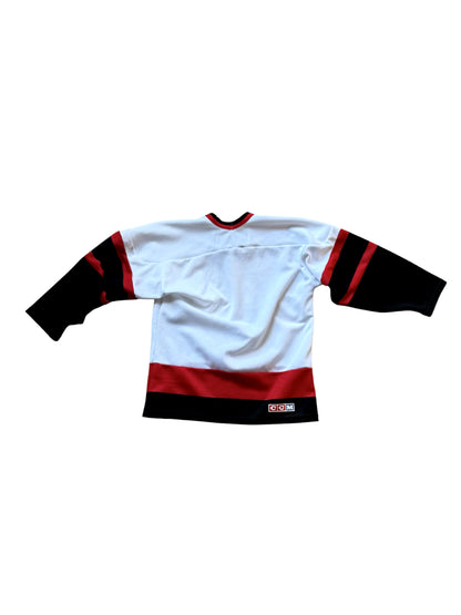 VTG ‘90s Ottawa Senators NHL CCM Jersey White Youth Size: L/XL