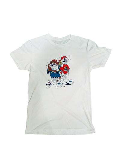 Matt Gondek Taz & Bugs Bunny Limited T-Shirt 2/50 Size: S