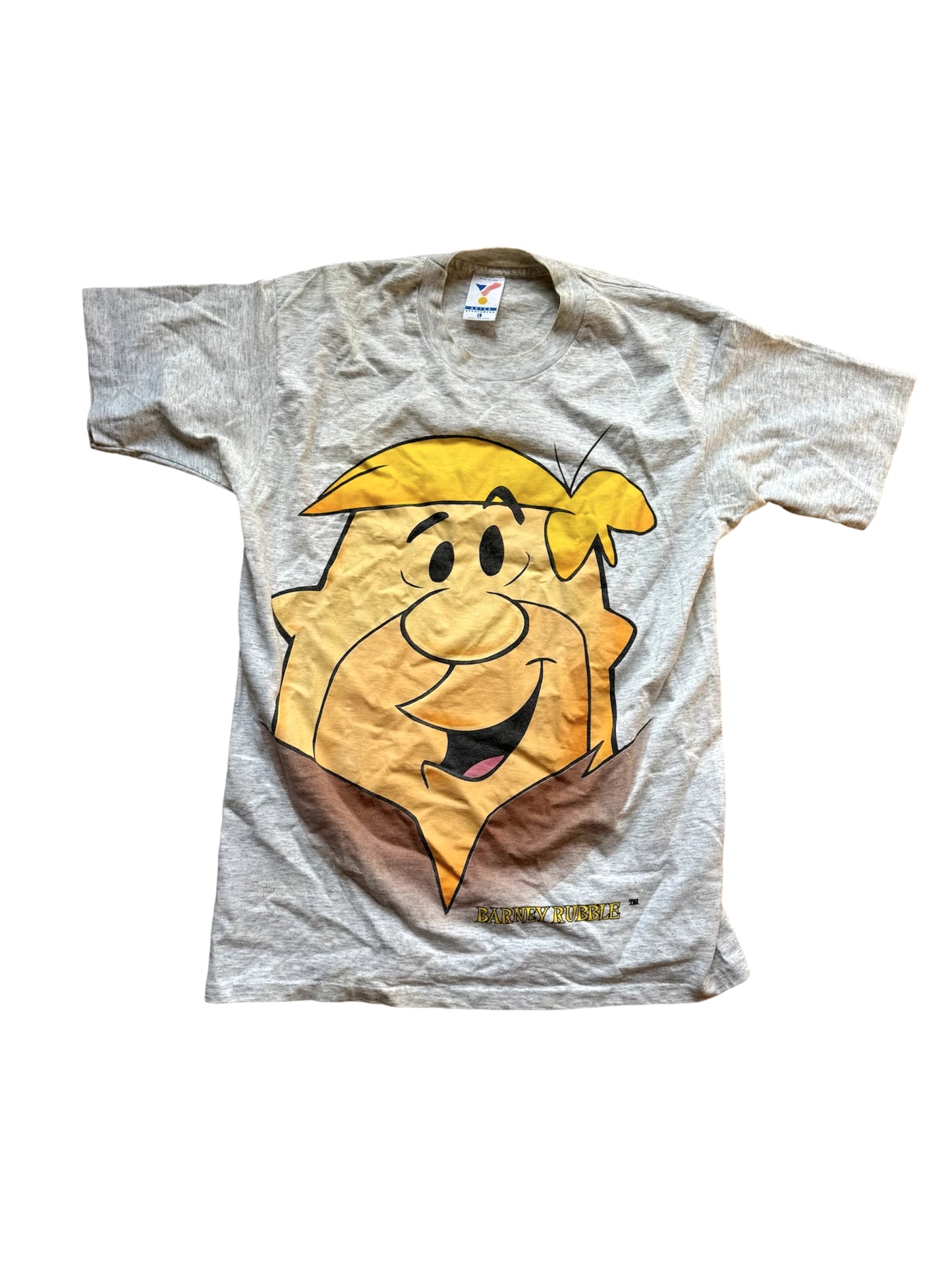 VTG The Flintstones Barney '94 T-Shirt Single Stich USA Artex Sportswear Size: L