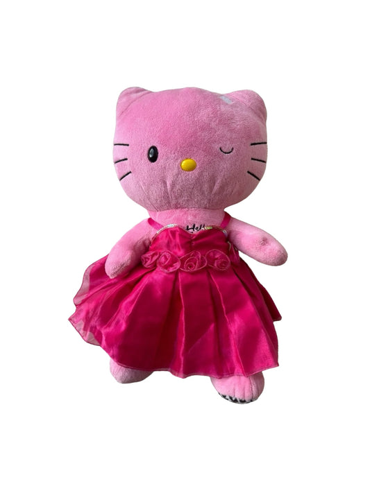 Build A Bear Hello Kitty Pink 18" Winking Leopard Outfit Dress ‘12 Sanrio No Bow