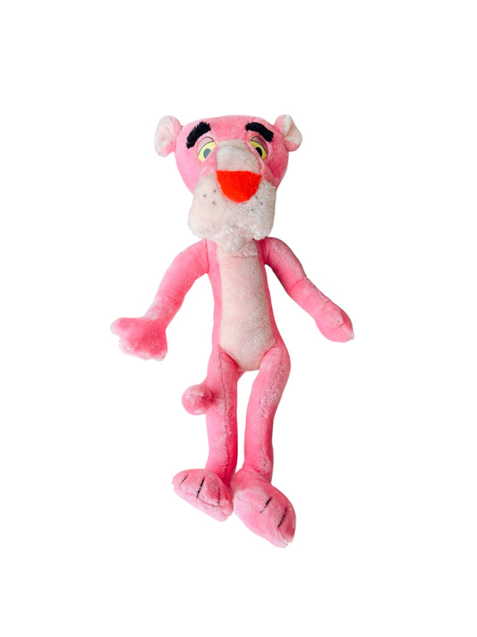 VTG 1980 Rare Huge Mighty Star Poseable Pink Panther Plush Toy