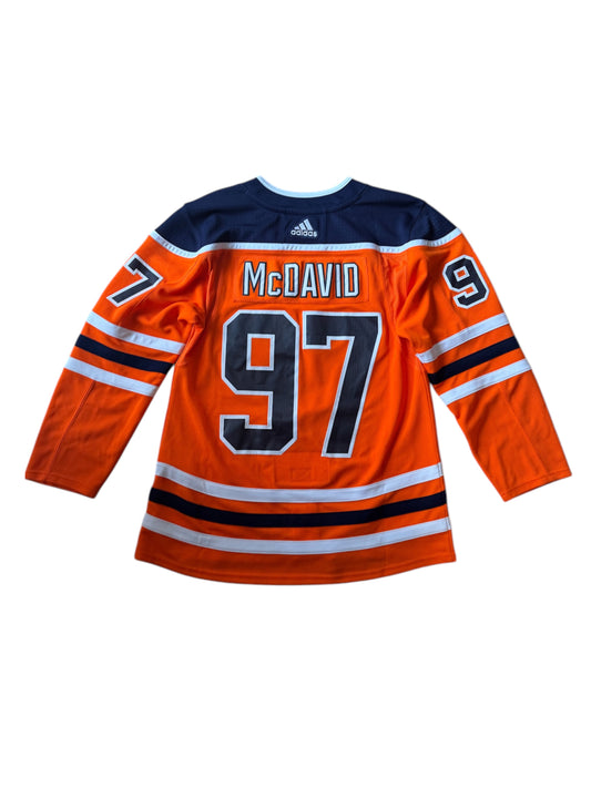 Edmonton Oilers - Connor McDavid #97 Adidas NHL Hockey Jersey Size: 50
