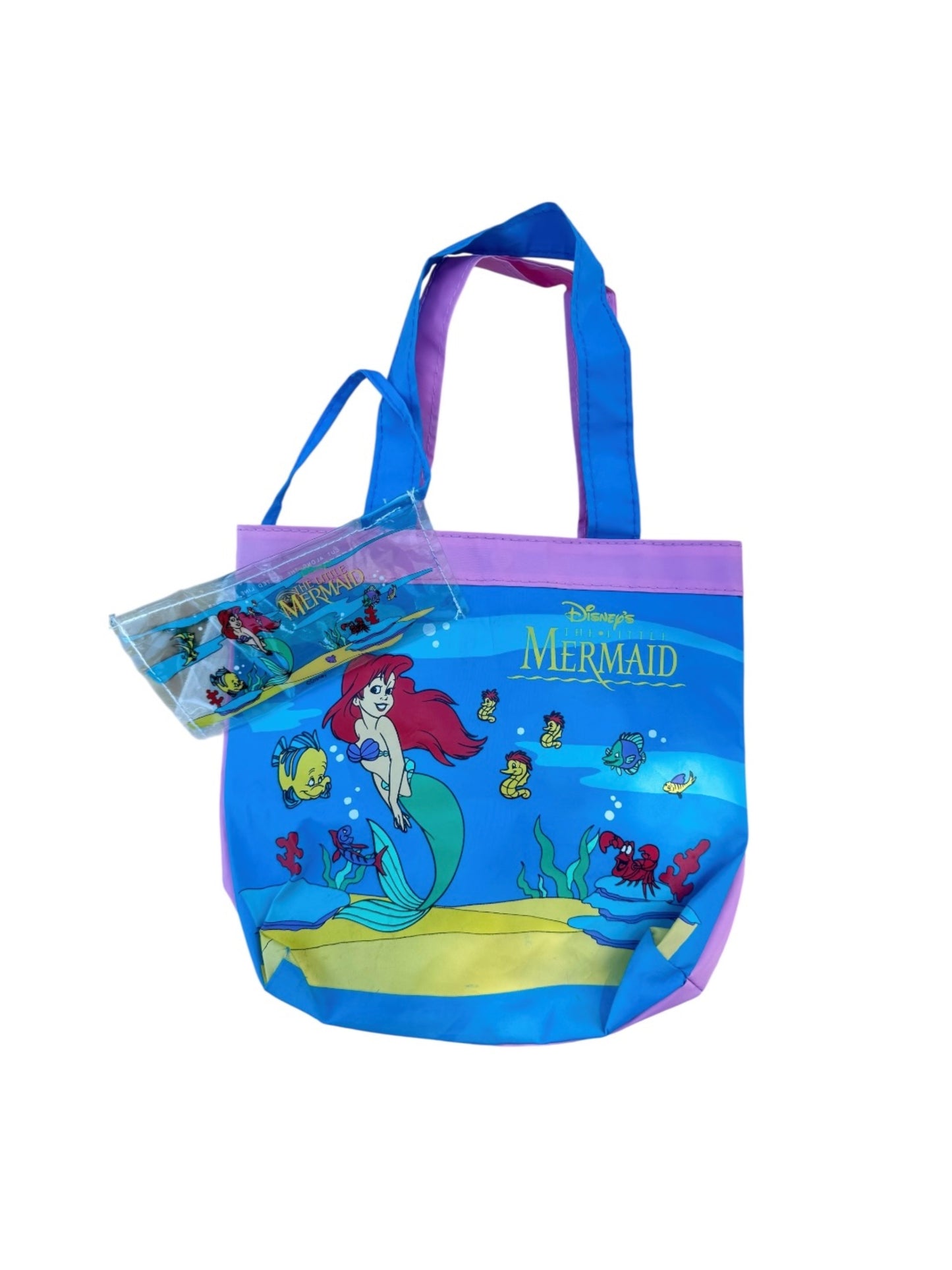 Rare '90s Original Ariel The Little Mermaid Disney Tote Bag