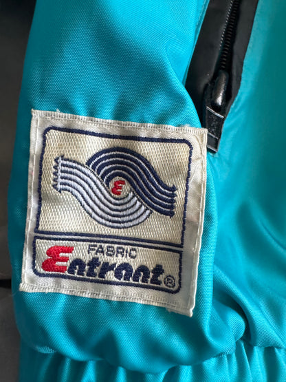 VTG Schneider Fabric Entrant Lightweight Ski Jacket w Hood Colorblock Size: 50