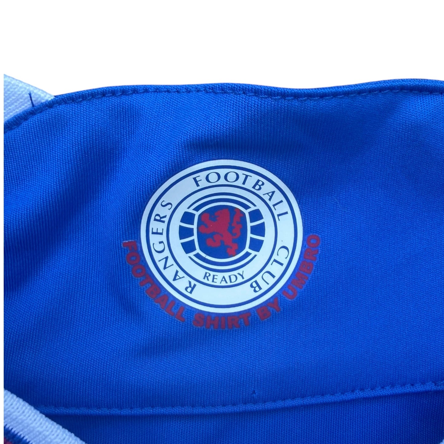 2009-10 Rangers F.C. Umbro Home Football Jersey Size: XL