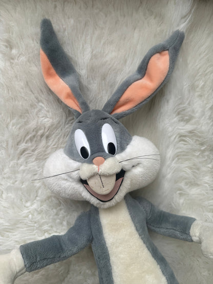 VTG 1991 Mighty Star Looney Toons Bugs Bunny Large Stuffed Animal Toy 30"