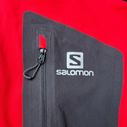 Salomon Men’s Red & Black Performance Athletic Softshell Jacket Size: S
