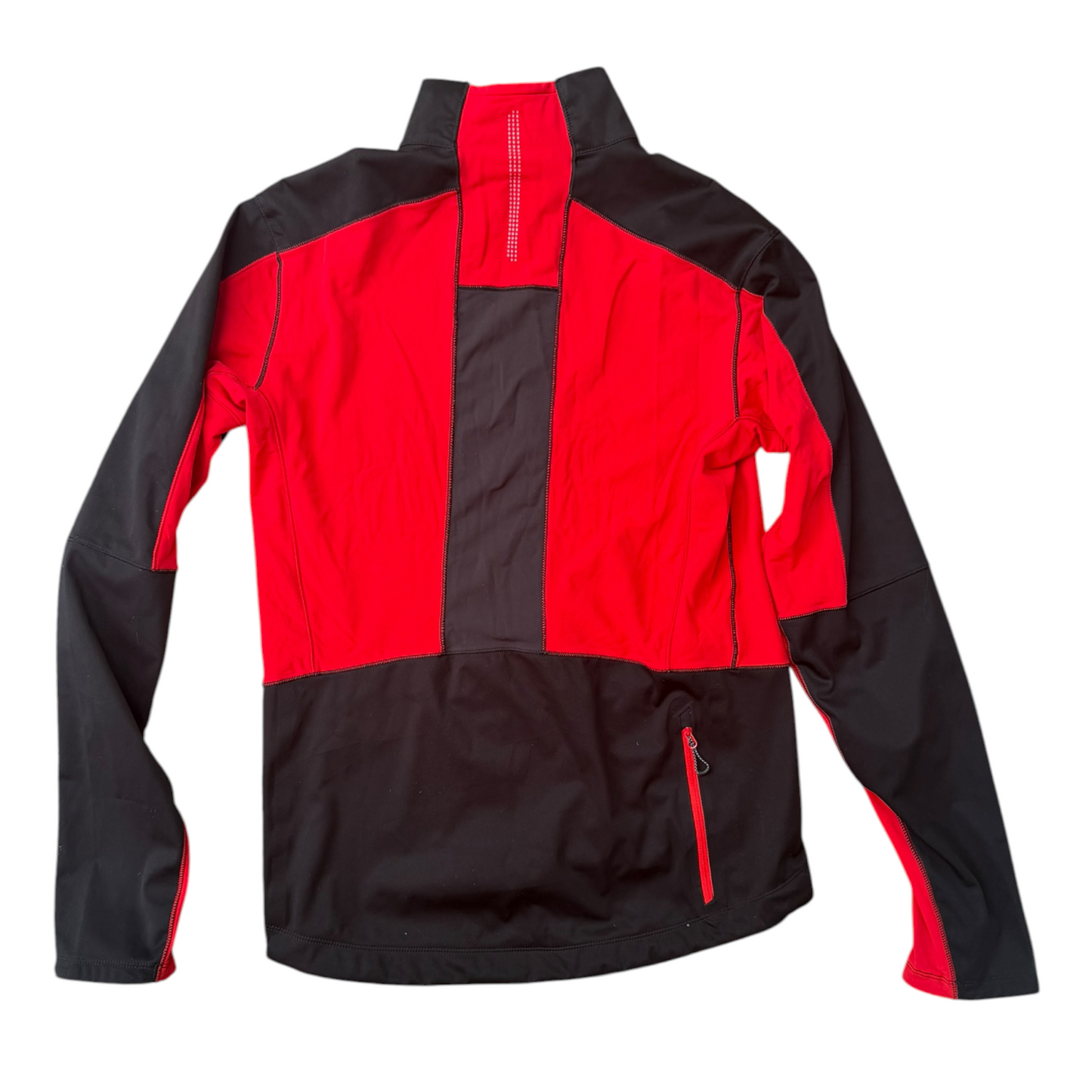 Salomon Men’s Red & Black Performance Athletic Softshell Jacket Size: S