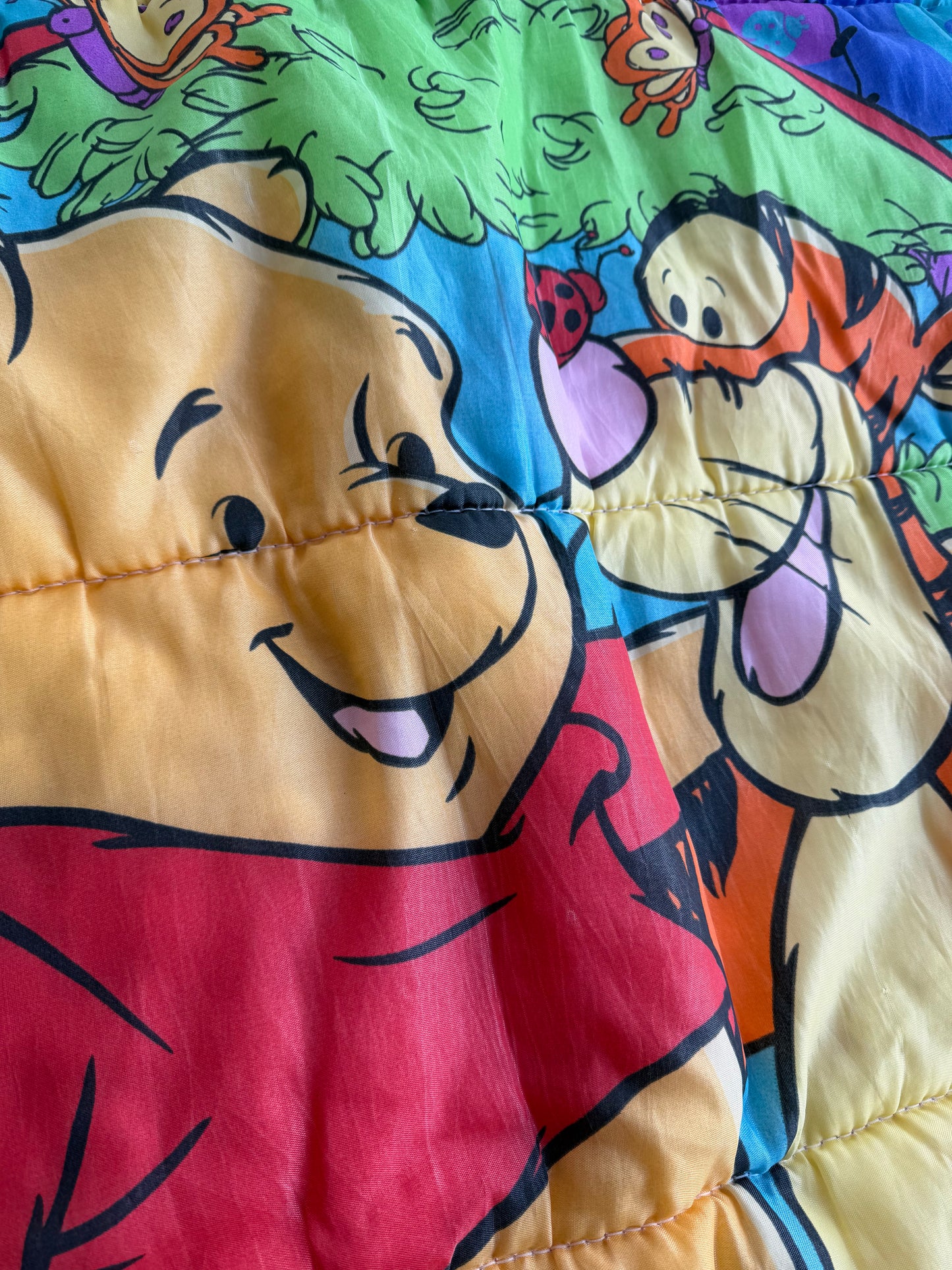 VTG '90s Disney Winnie the Pooh Tigger Best Friends Sleeping Bag