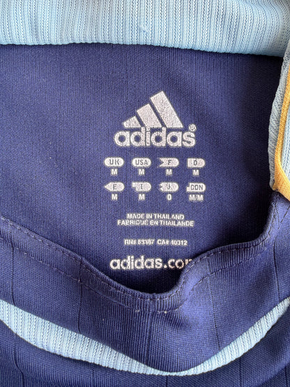 2006-07 Argentina Adidas National Away Football Jersey 2006 World Cup Size: M