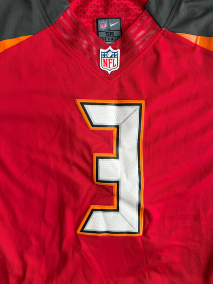 Tampa Bay Buccaneers Jameis Winston #3 NFL On Field Nike Jersey Size: 56