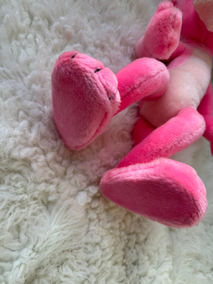 VTG 1980 Rare Huge Mighty Star Poseable Pink Panther Plush Toy