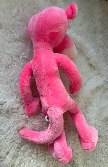 VTG 1980 Rare Huge Mighty Star Poseable Pink Panther Plush Toy