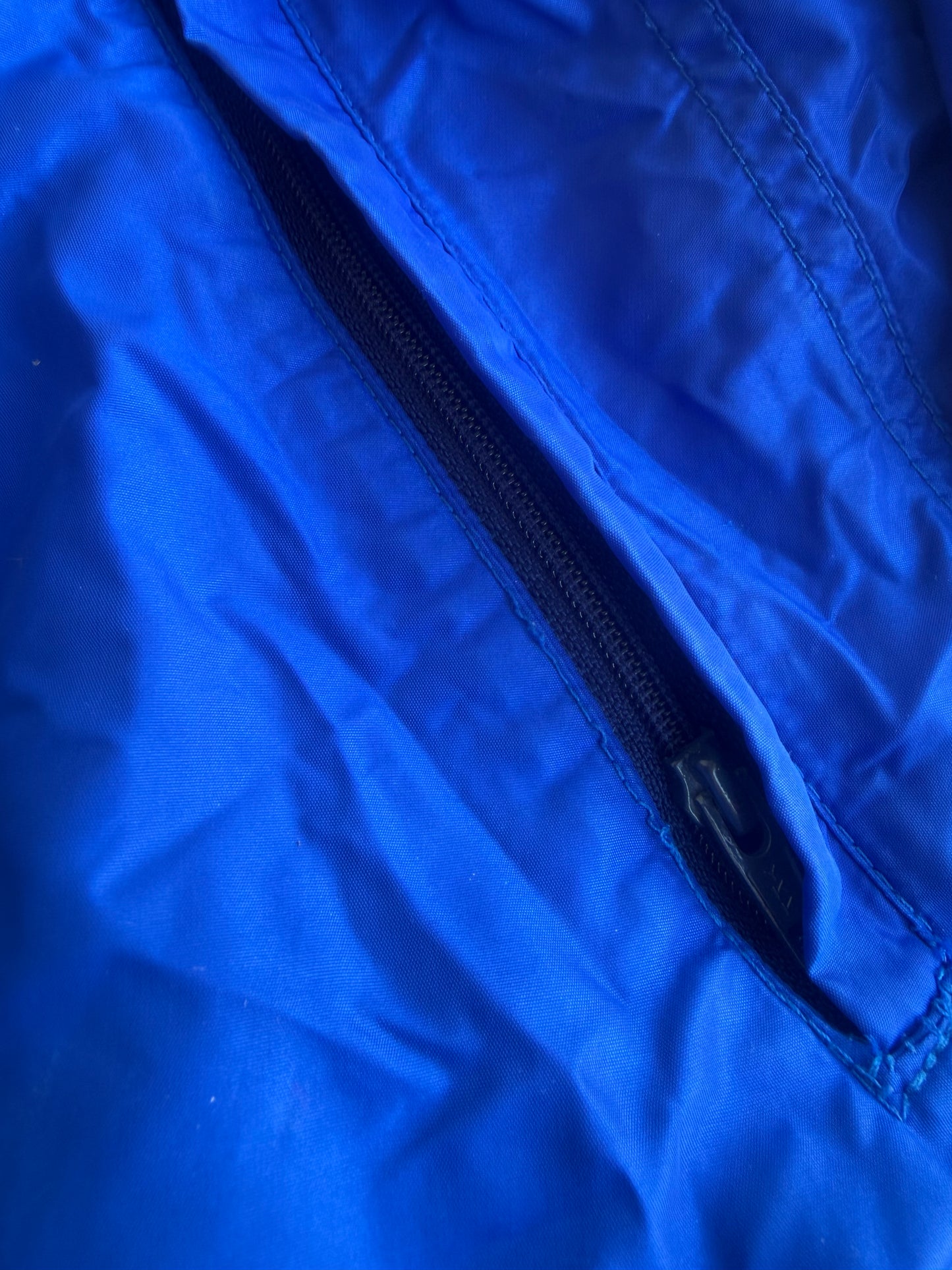 VTG Patagonia Fleece Lined Full Zip Blue Bomber Jacket Size: L