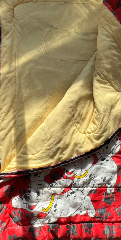 VTG '90s Walt Disney's 101 Dalmatians Kid Children’s Sleeping Bag