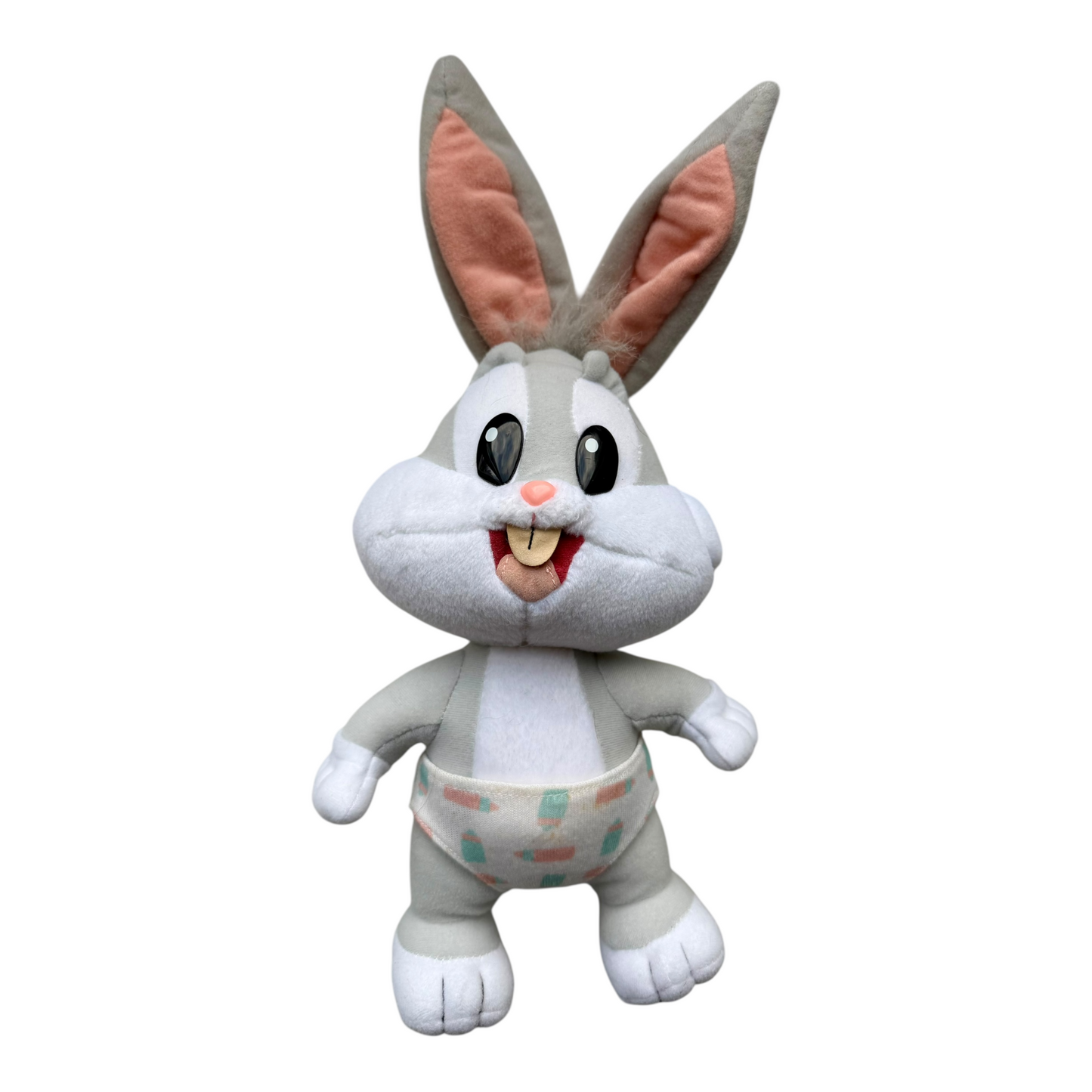 VTG ‘90s Looney Tunes Lovables Baby Bugs Bunny Stuffed Animal Toy