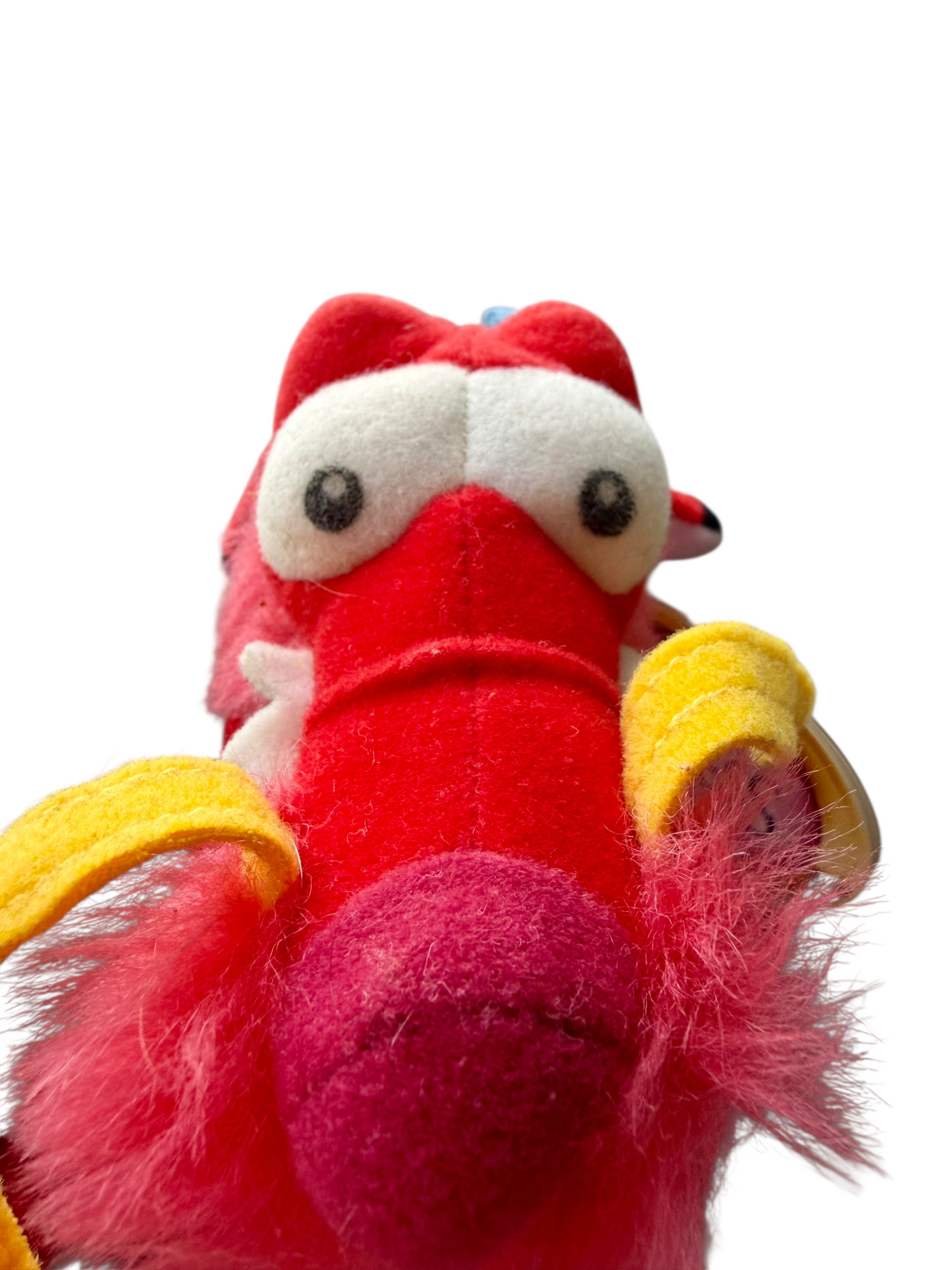 VTG Y2K Disney Mushu Mulan Disney On Ice Stuffed Animal Toy 9"