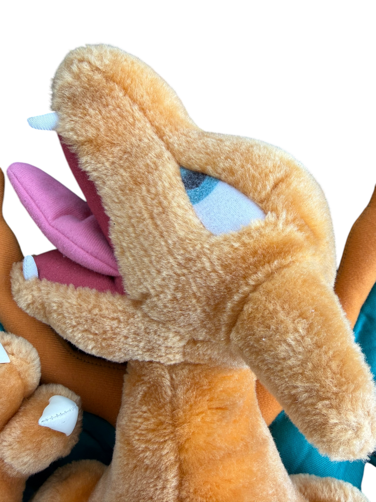 VTG 1999 Nintendo Pokémon Charizard Play by Play Stuffed Animal Toy 18"