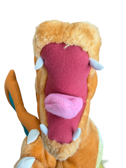 VTG 1999 Nintendo Pokémon Charizard Play by Play Stuffed Animal Toy 18"